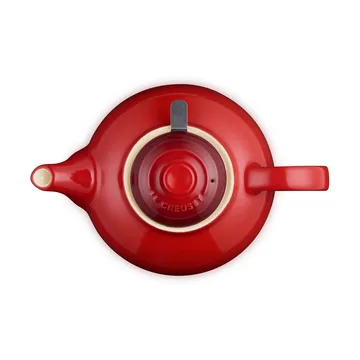 Le Creuset teapot - Cerise, with strainer, 1,3 L - Le Creuset