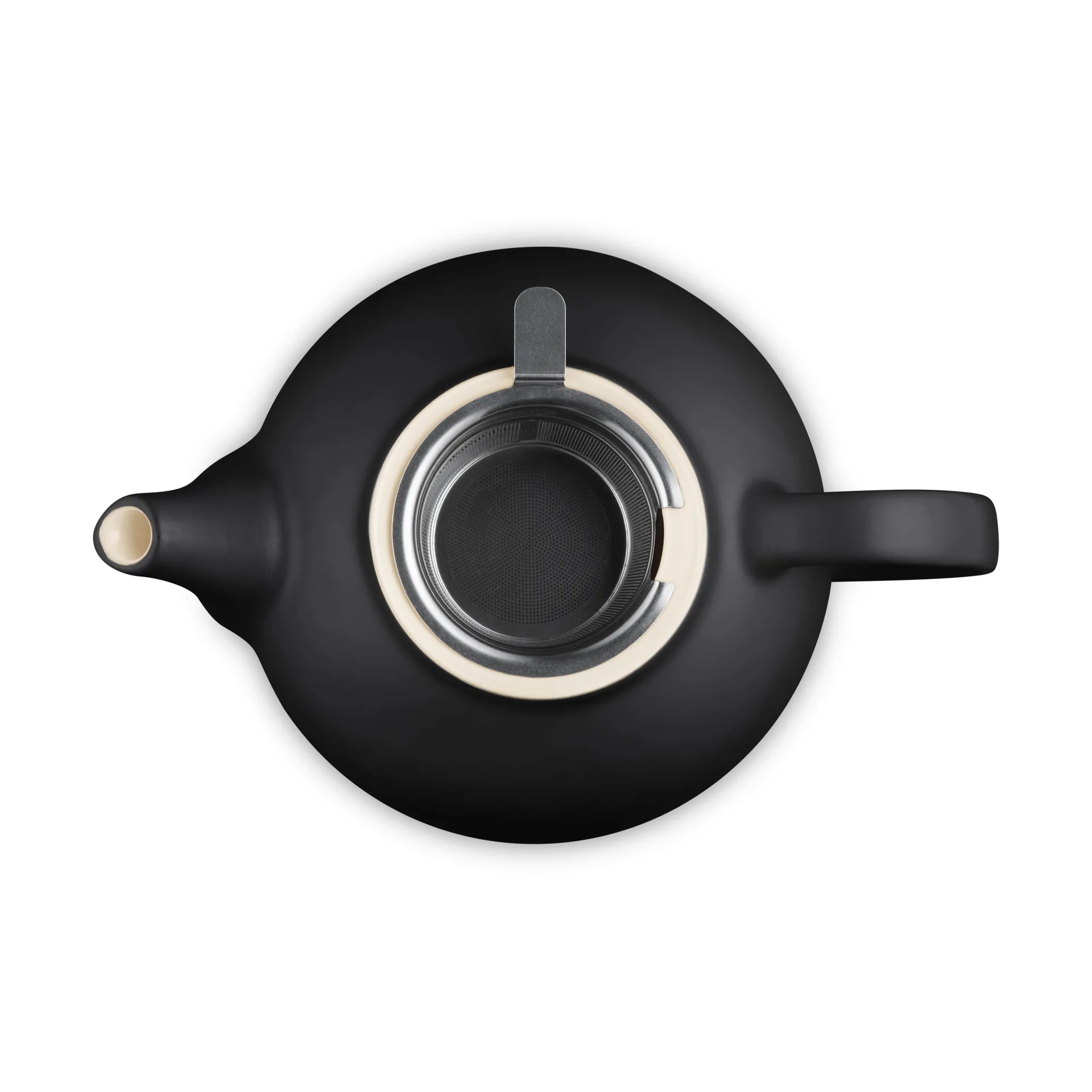 Le Creuset teapot, Matte Black, with strainer, 1,3 L Le Creuset