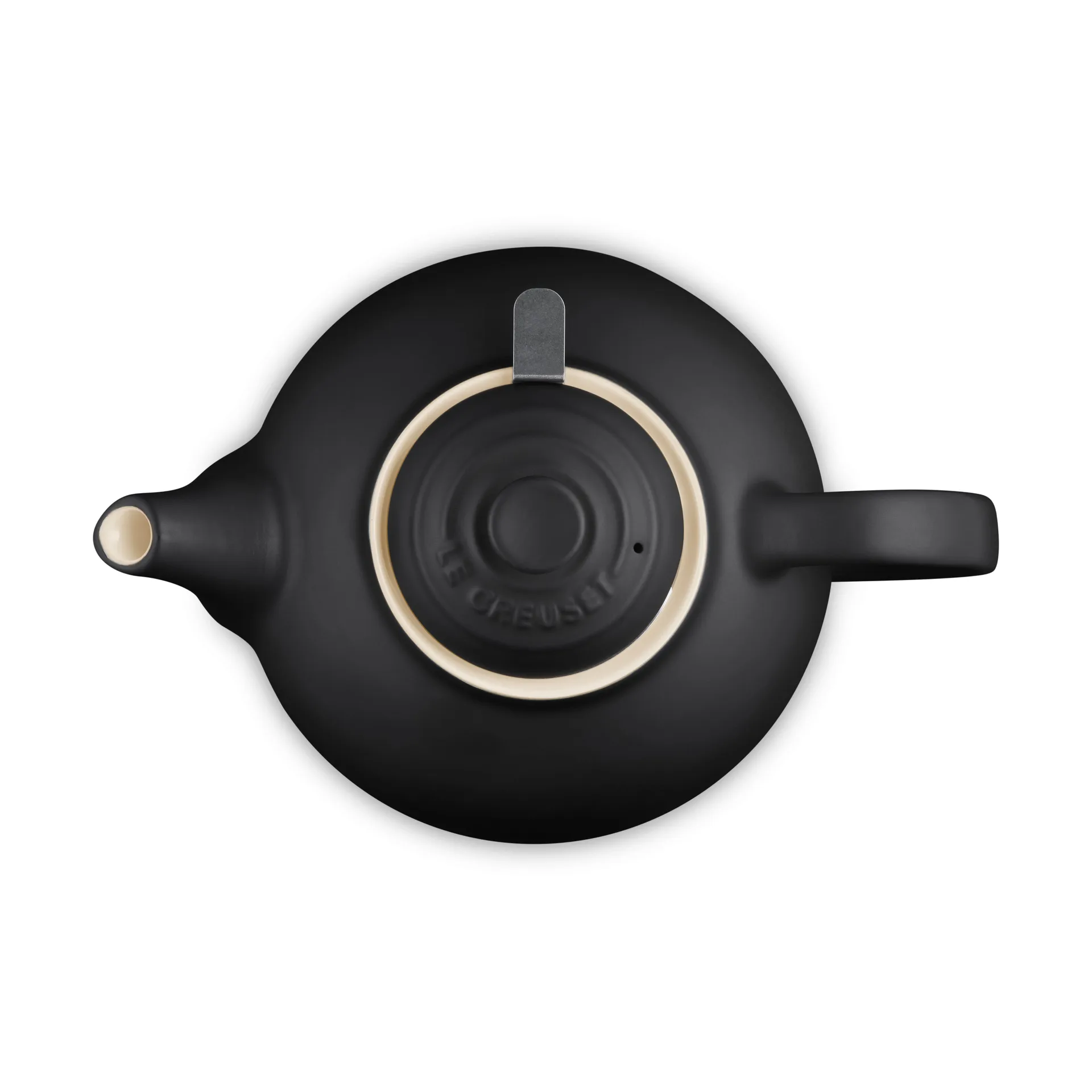 Le Creuset teapot, Matte Black, with strainer, 1,3 L Le Creuset