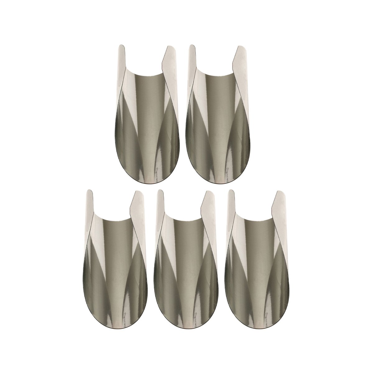 Le Creuset WA-125 drip-stop 5 pack Silver | Scandinavian Design | Silver-coloured
