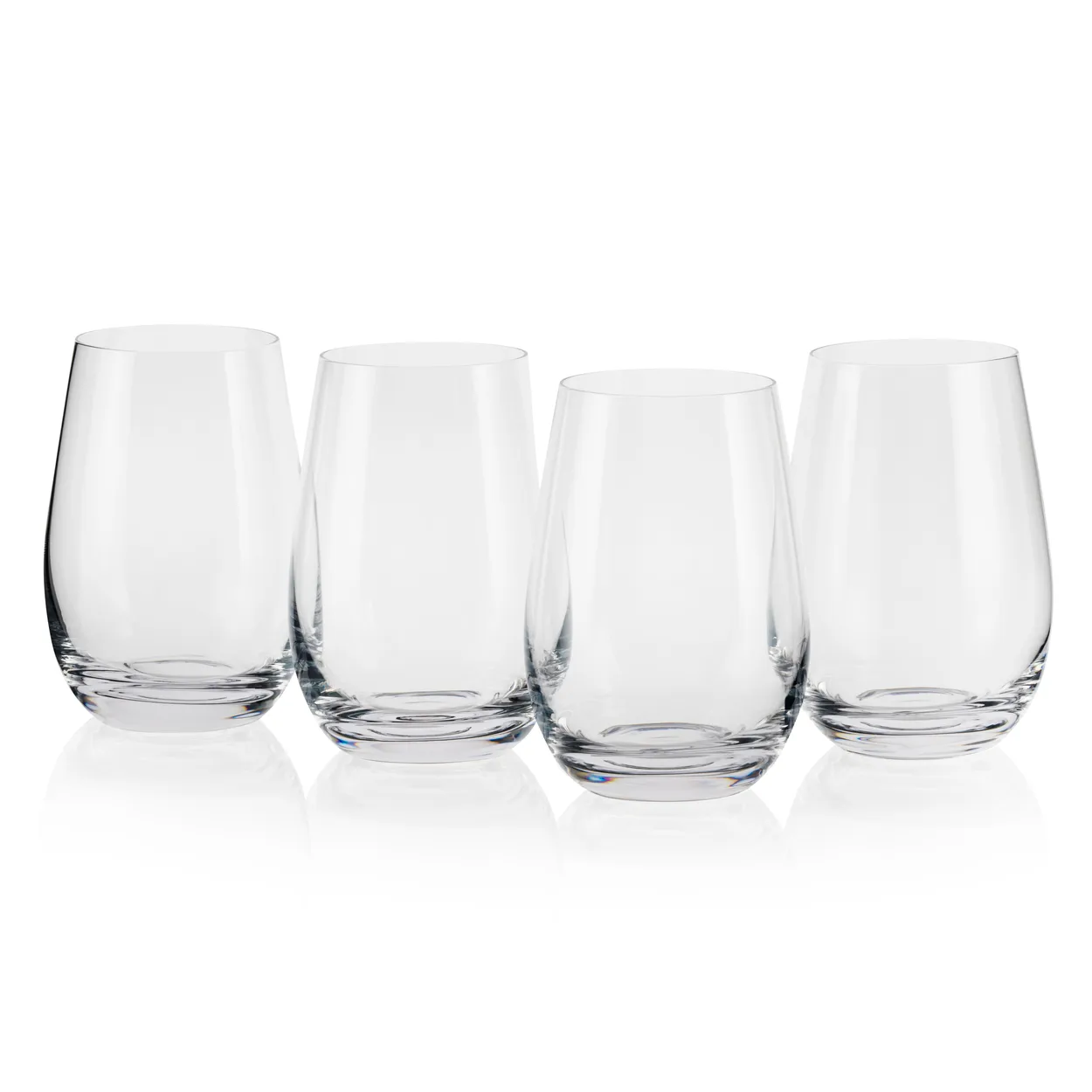 Le Creuset water glass 4-pack 46 cl | Scandinavian Design | Drinking glasses & tumblers | Transparent