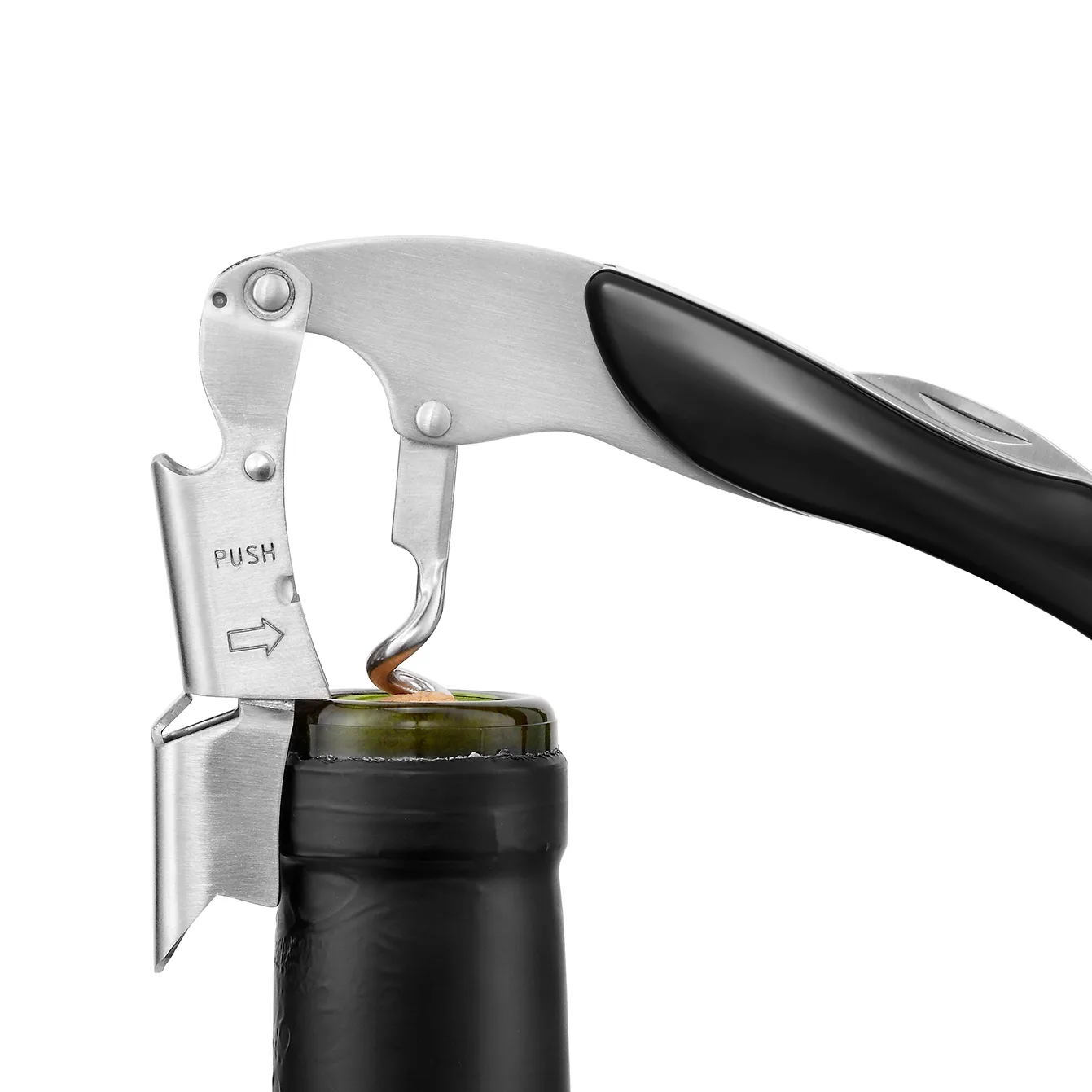 Le Creuset WT-130 corkscrew, Black Le Creuset