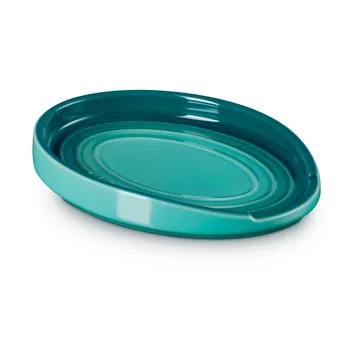 Oval holder for serving spoon - Bleu Riviera - Le Creuset