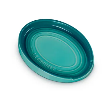 Oval holder for serving spoon - Bleu Riviera - Le Creuset