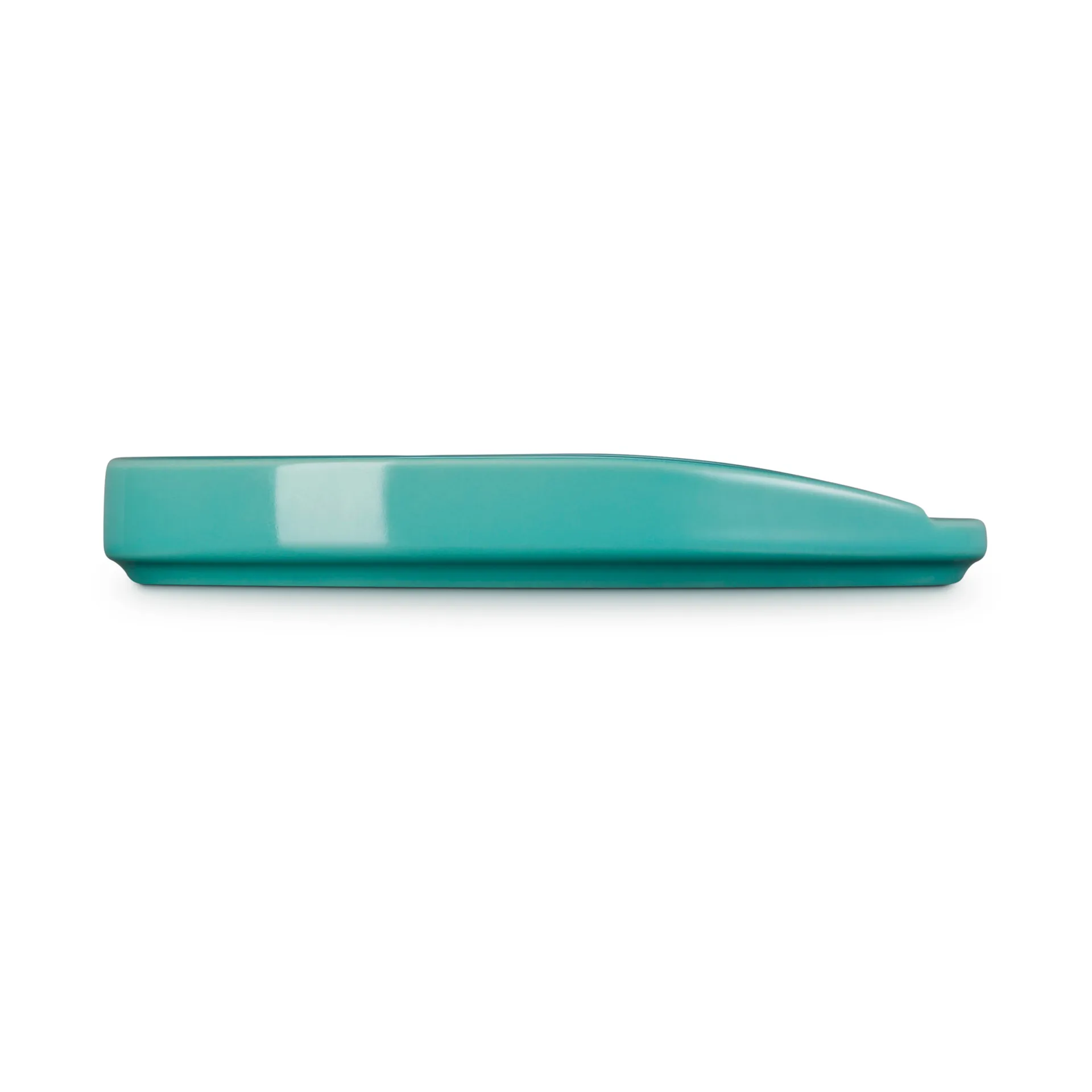 Oval holder for serving spoon, Bleu Riviera Le Creuset