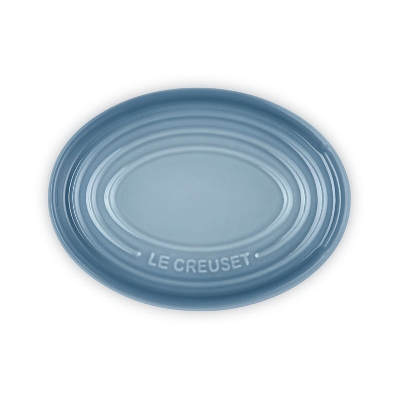 Le Creuset Oval holder for serving spoon Chambray
