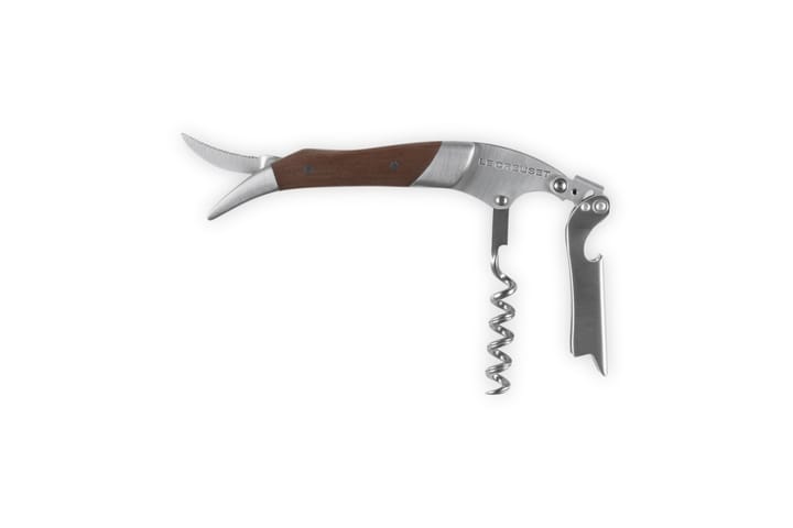Premium Waiter's Friend corkscrew, Black walnut Le Creuset