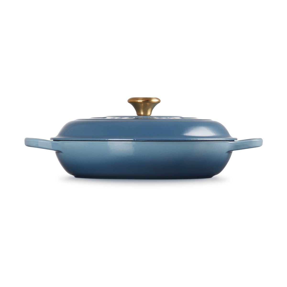 Le Creuset Signature buffet pot 30 cm Chambray | Scandinavian Design | Cooking pots & Casserole dishes | Blue