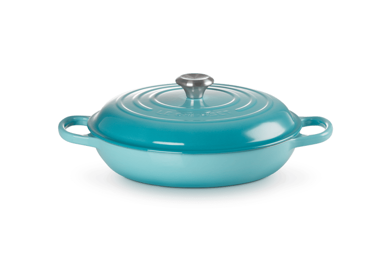 Le Creuset Signature buffet pot 30 cm Turquoise | Scandinavian Design | Cooking pots & Casserole dishes | Blue