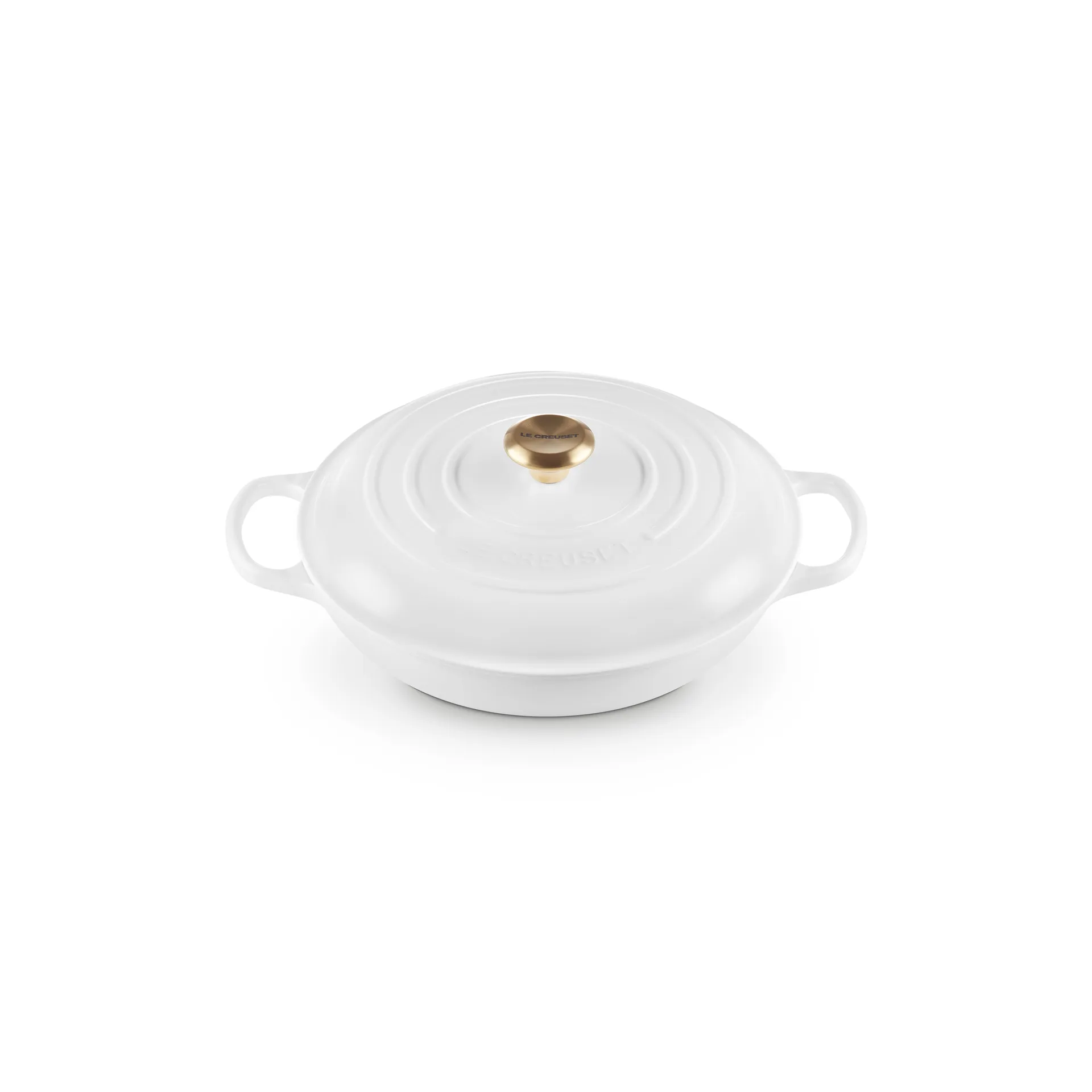 Signature buffet pot 30 cm, White Le Creuset
