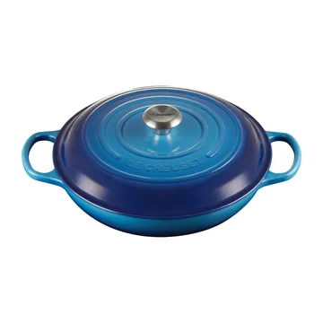 Signature shallow casserole 3.5 l - Azure blue - Le Creuset