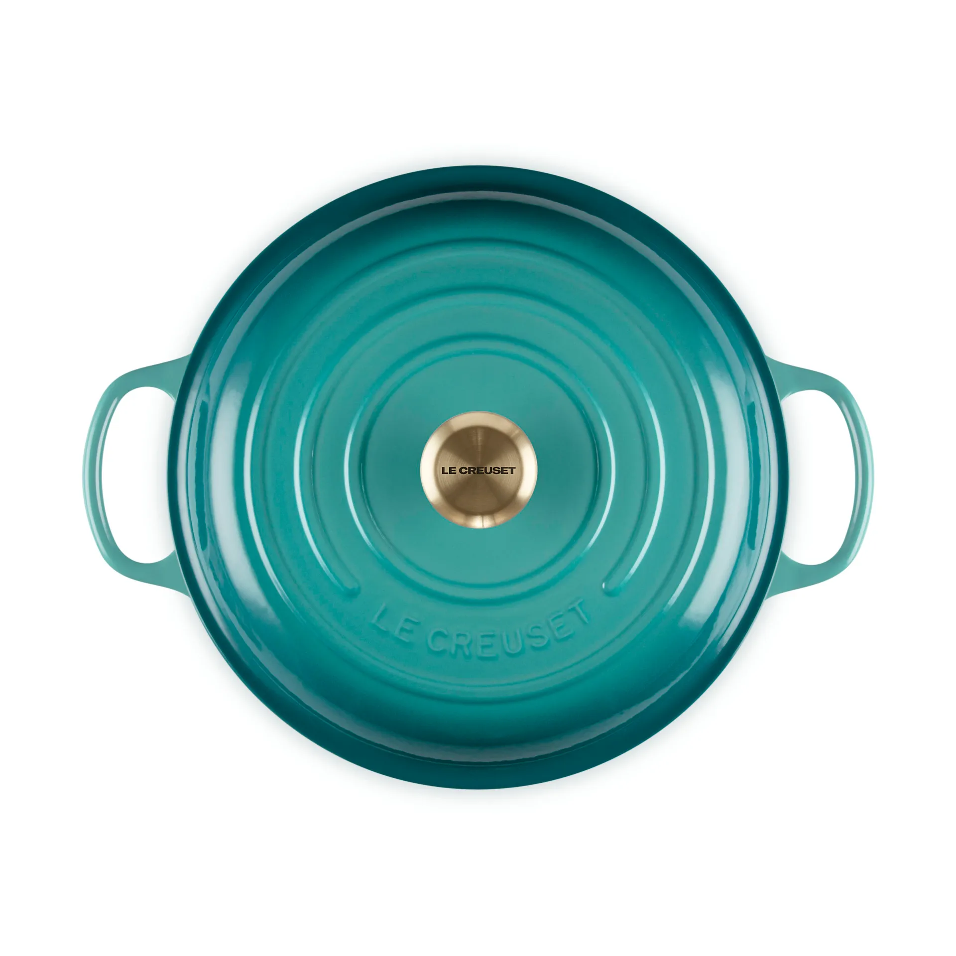 Signature shallow casserole 3.5 l, Bleu Riviera Le Creuset