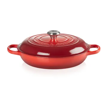 Signature shallow casserole 3.5 l - Cerise - Le Creuset
