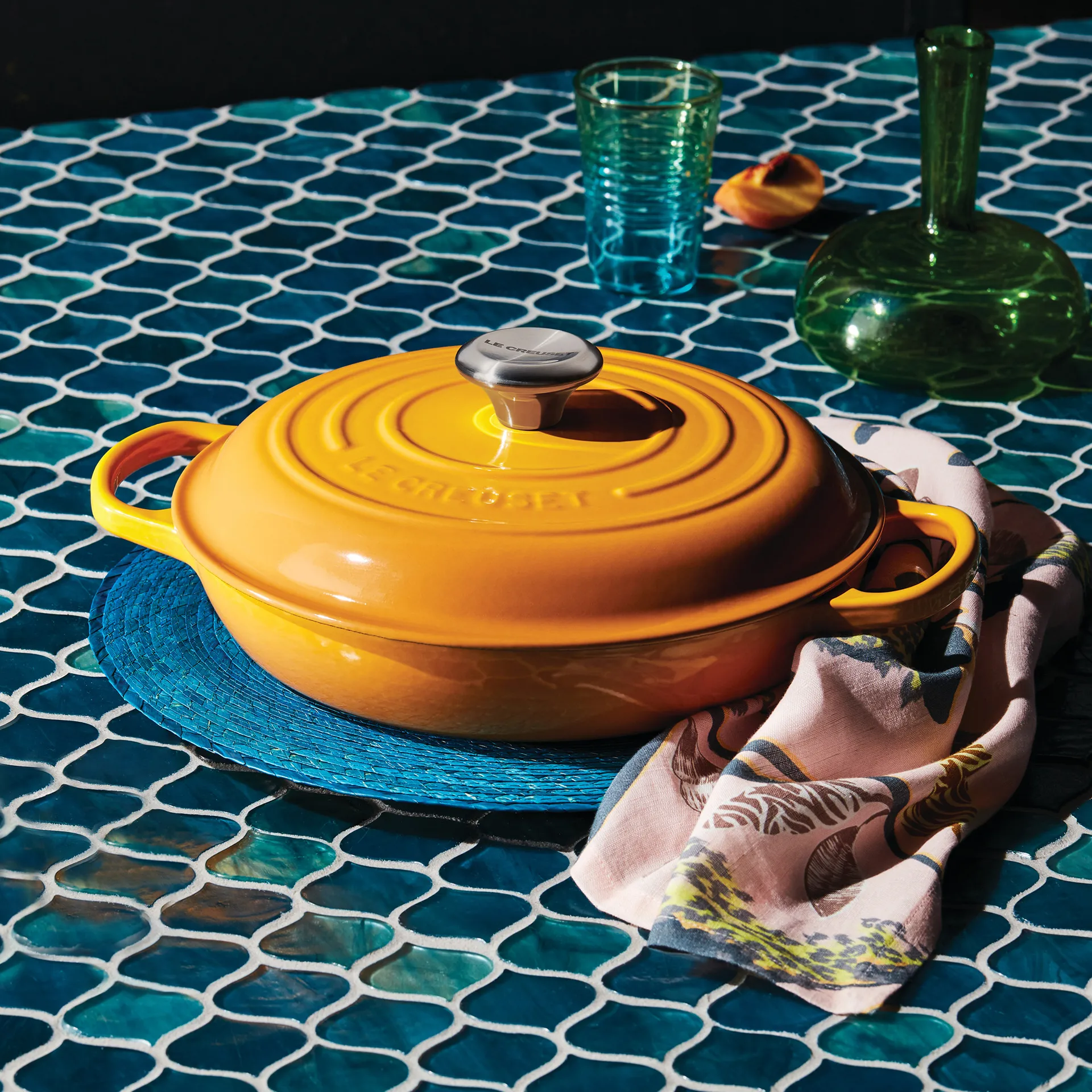 Signature shallow casserole 3.5 l, Nectar Le Creuset