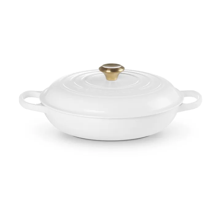 Signature shallow casserole 3.5 l - White - Le Creuset