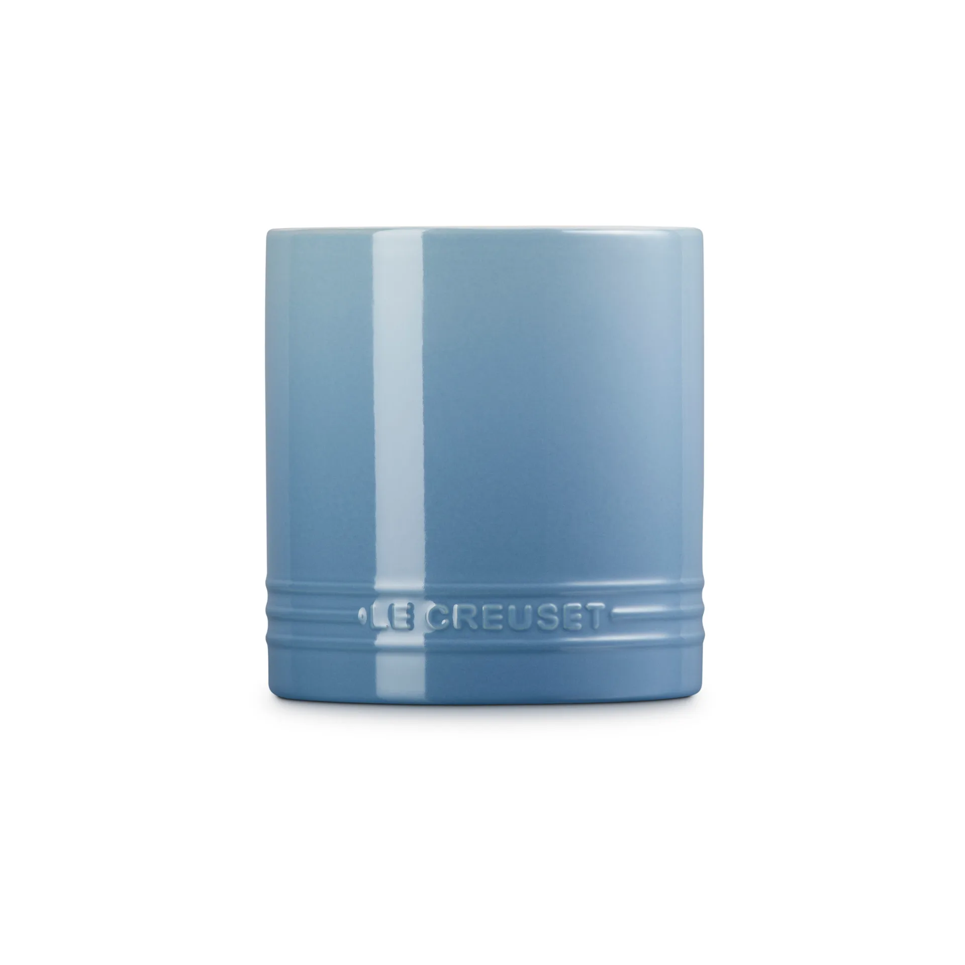 Signature stoneware cutlery and utensil jar 1.1 L, Chambray Le Creuset
