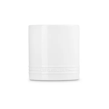 Signature stoneware cutlery and utensil jar 1.1 L - White - Le Creuset