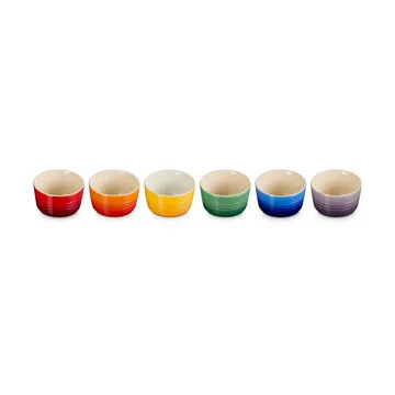 Signature stoneware mini ramekin 6-piece - Rainbow - Le Creuset
