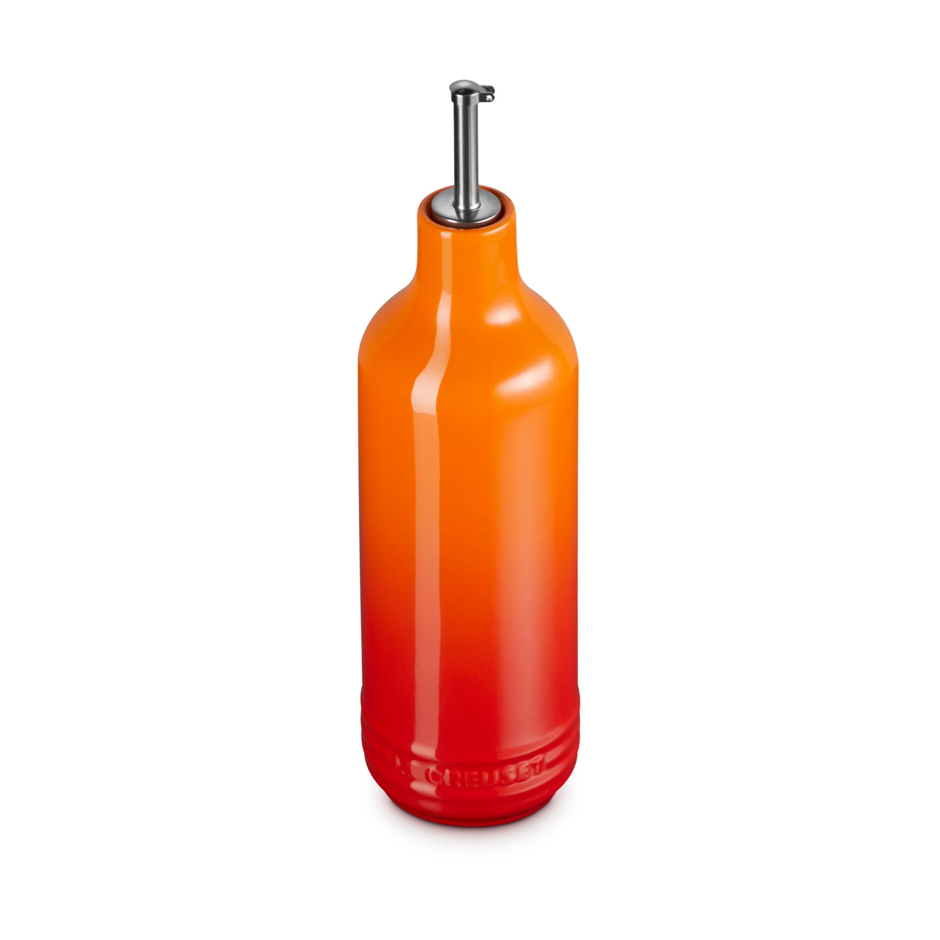 Signature stoneware oil bottle 0.6 L, Volcanic Le Creuset