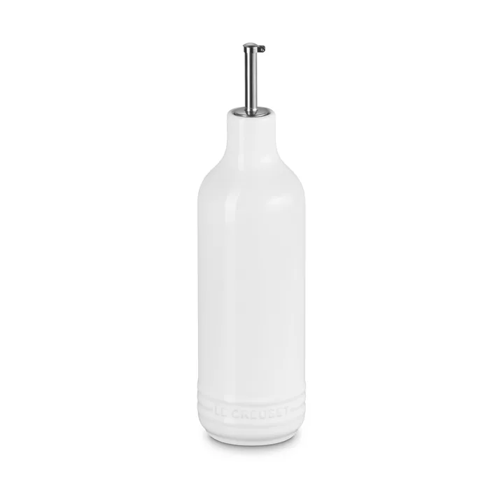 Signature stoneware oil bottle 0.6 L - White - Le Creuset