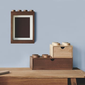 LEGO wooden desk drawer 4 - Soaped oak - Lego
