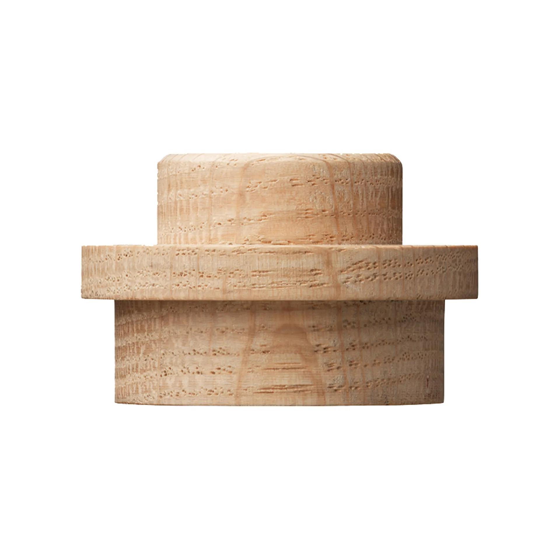 LEGO wooden wall hanger set, Soaped oak Lego