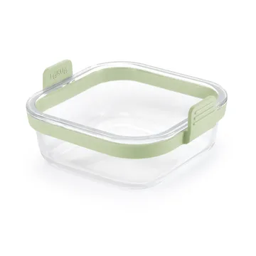Lékué Air fryer square glass dish - Transparent - Lékué