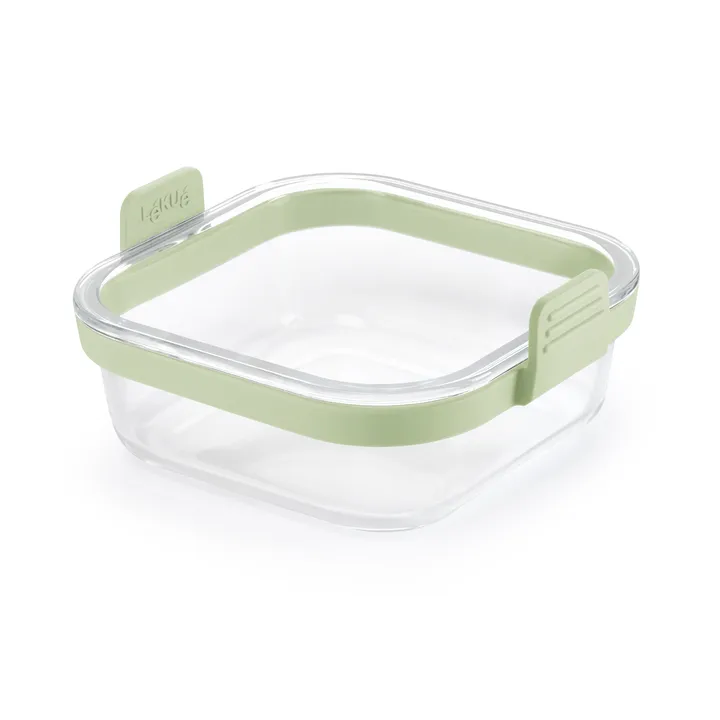 Lékué Air fryer square glass dish - Transparent - Lékué