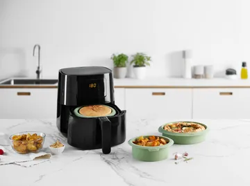 Lékué airfryer mold green - 15 cm - Lékué