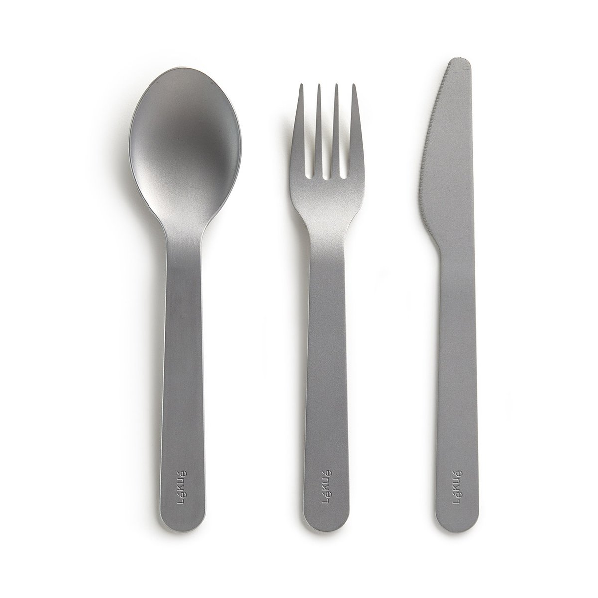 Lékué Basics To Go cutlery set 3 pieces Stainless steel