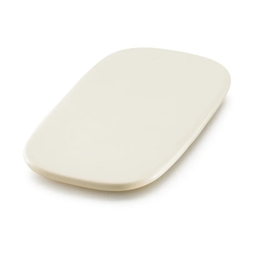 Lékué ceramic plate rectangular 24 cm, White Lékué