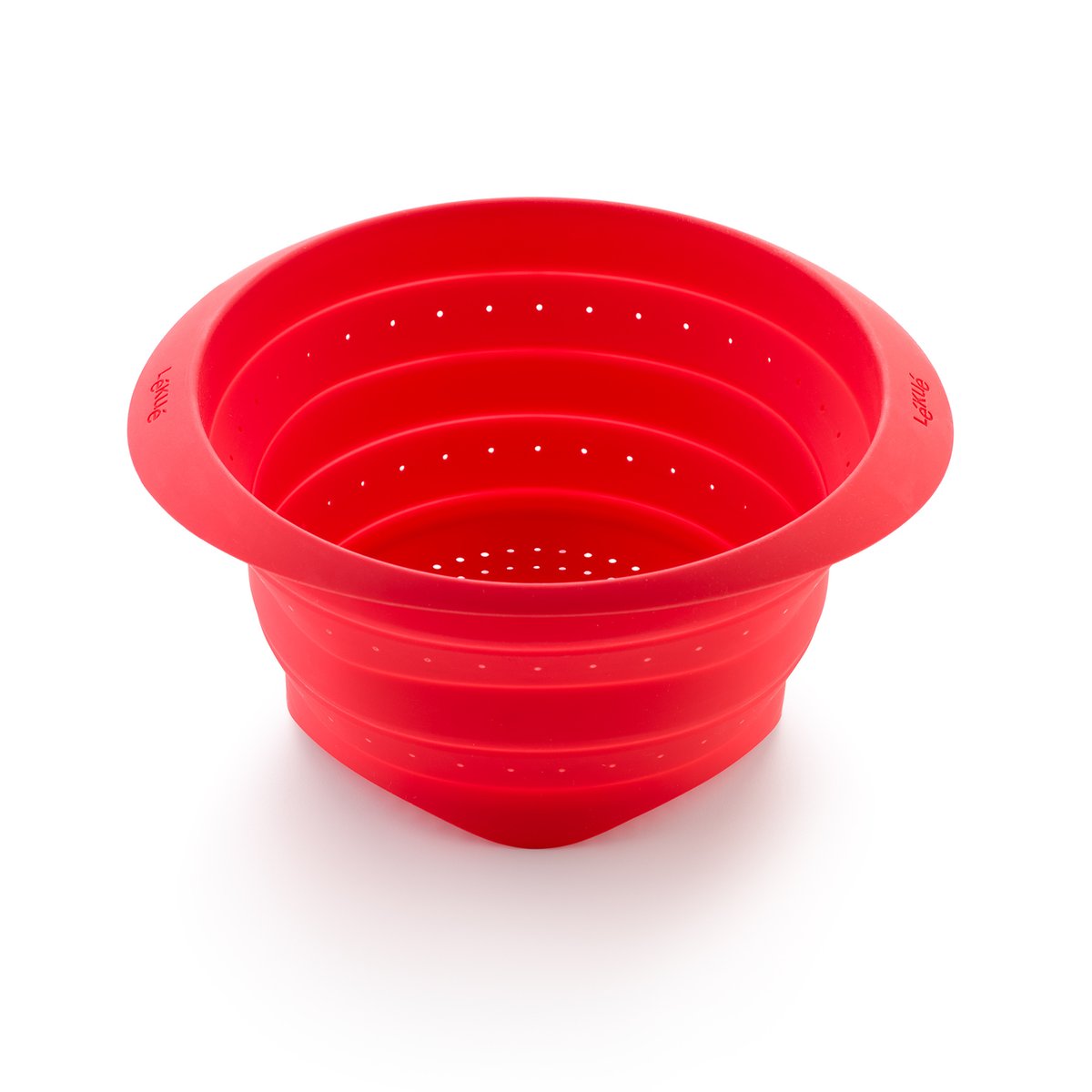 Lékué Lékué collapsible colander silicone Red