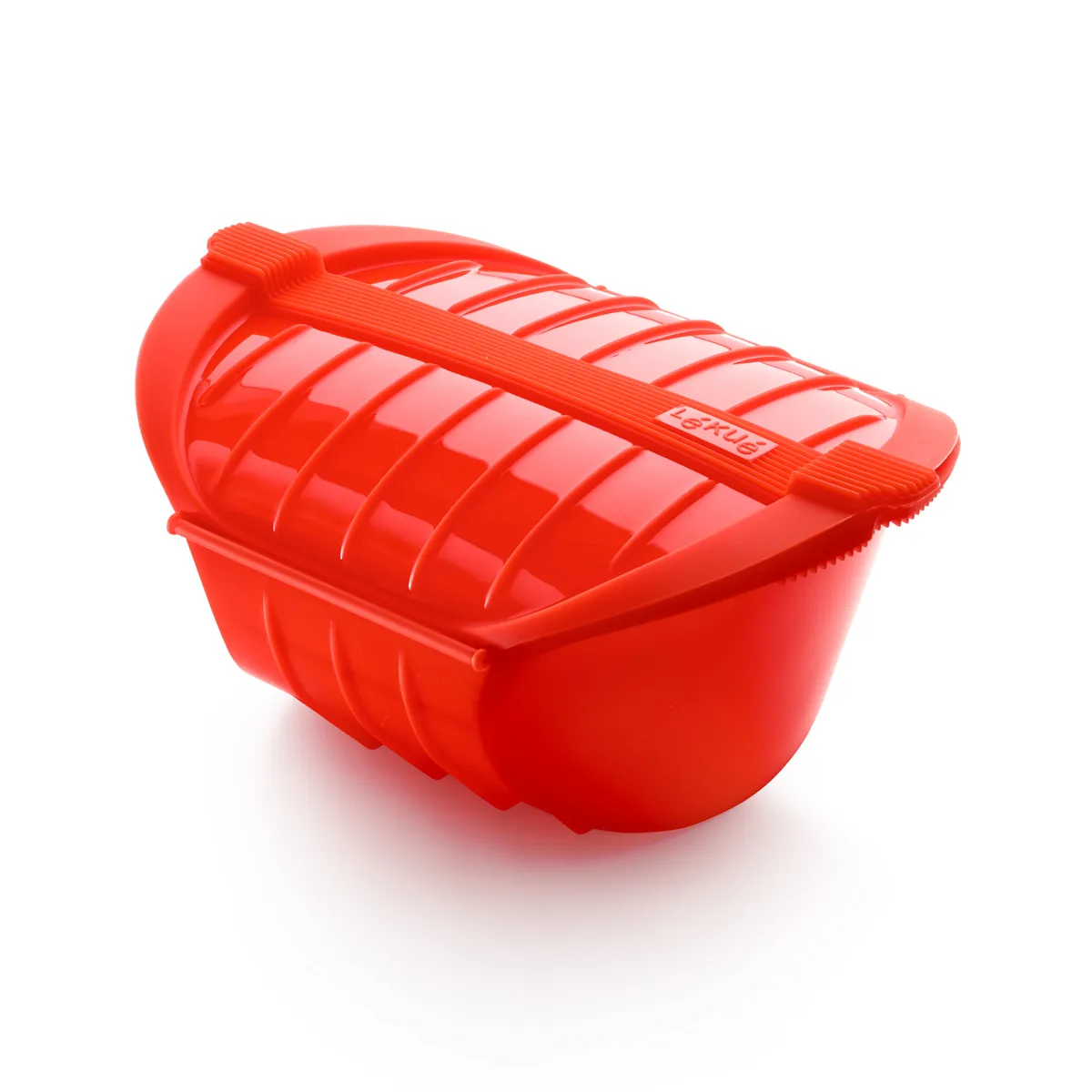 Lékué deep steamer micro tray 3-4 servings. Red | Scandinavian Design | Other kitchen utensils | Red