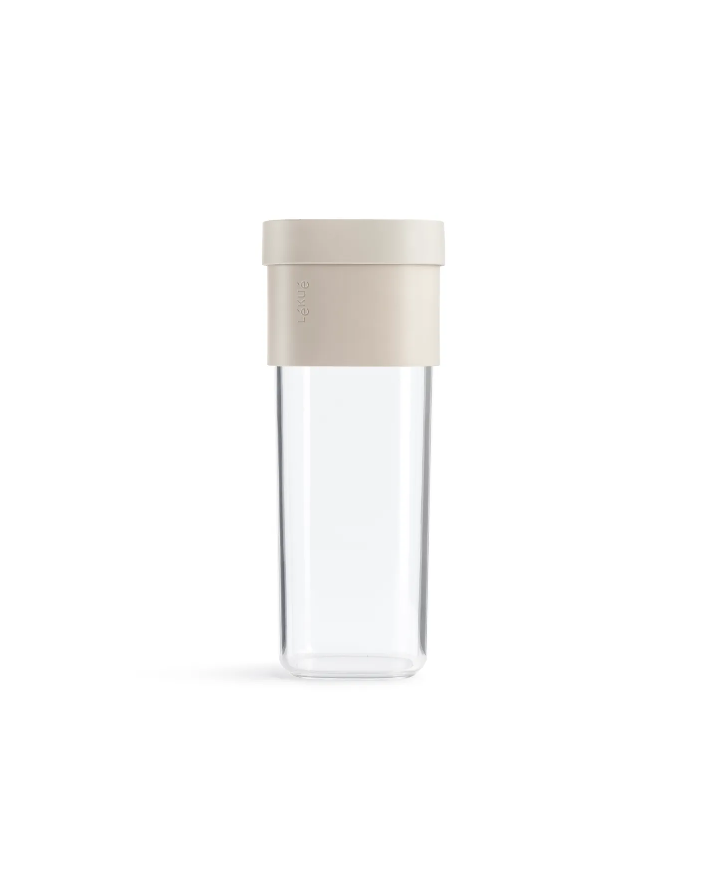 Lékué flip storage jar large, Beige Lékué