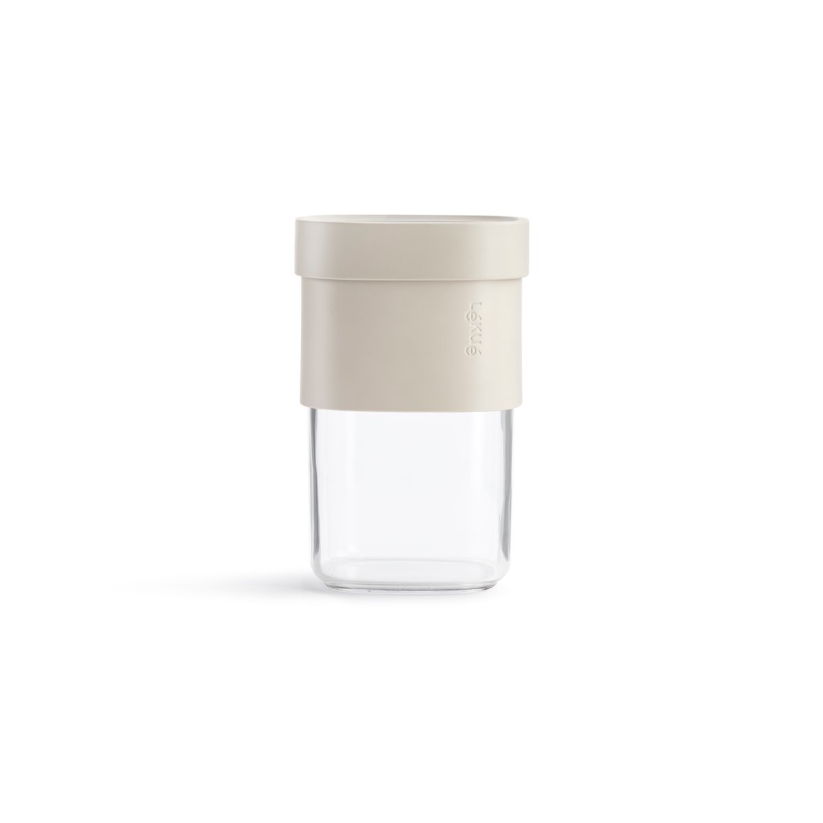 Lékué Lékué flip storage jar medium Beige