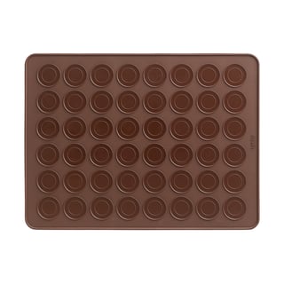Lékué Lékué macarons baking mat silicone 40 cm Brown