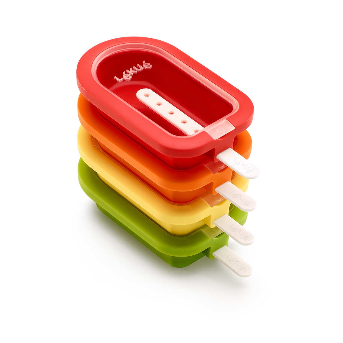 Lékué mini ice pop molds stackable 4 pieces Mixed | Scandinavian Design | Other kitchen utensils | Multi