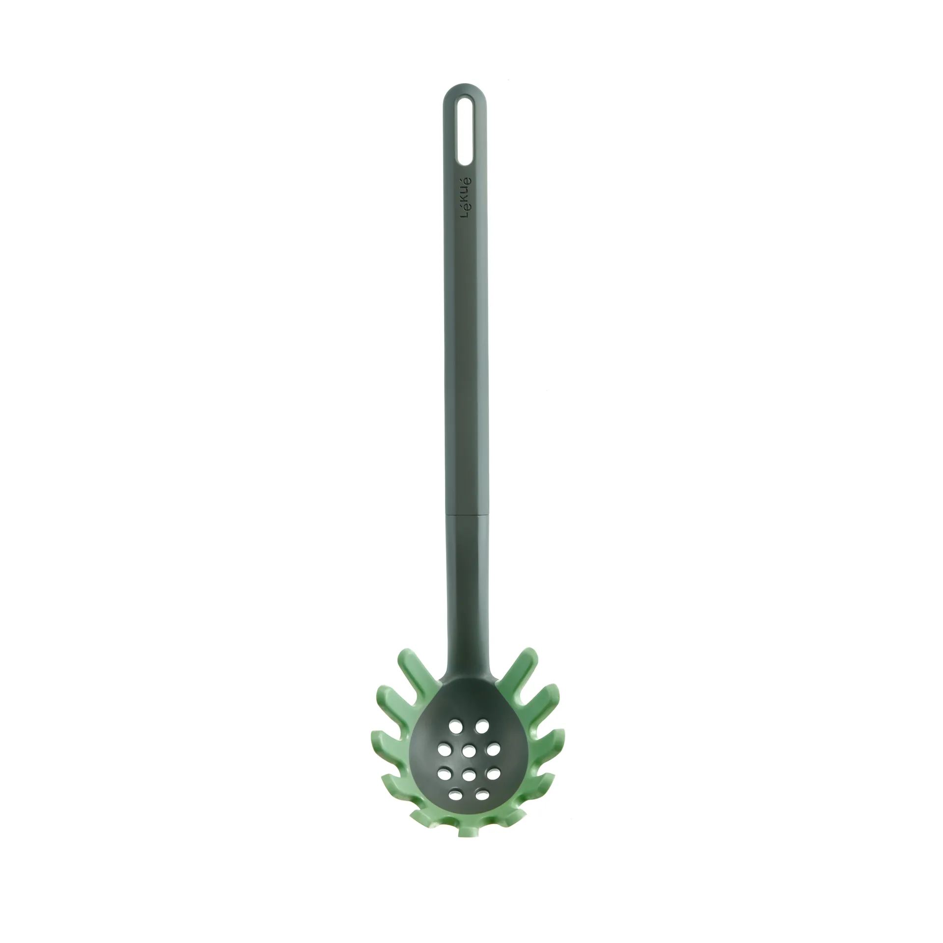 Lékué non-scratch pasta spoon 30 cm, Green Lékué
