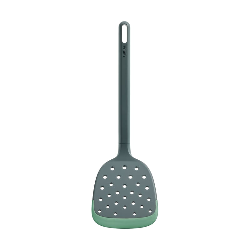 Lékué Lékué non scratch slotted spatula 30.6 cm Green