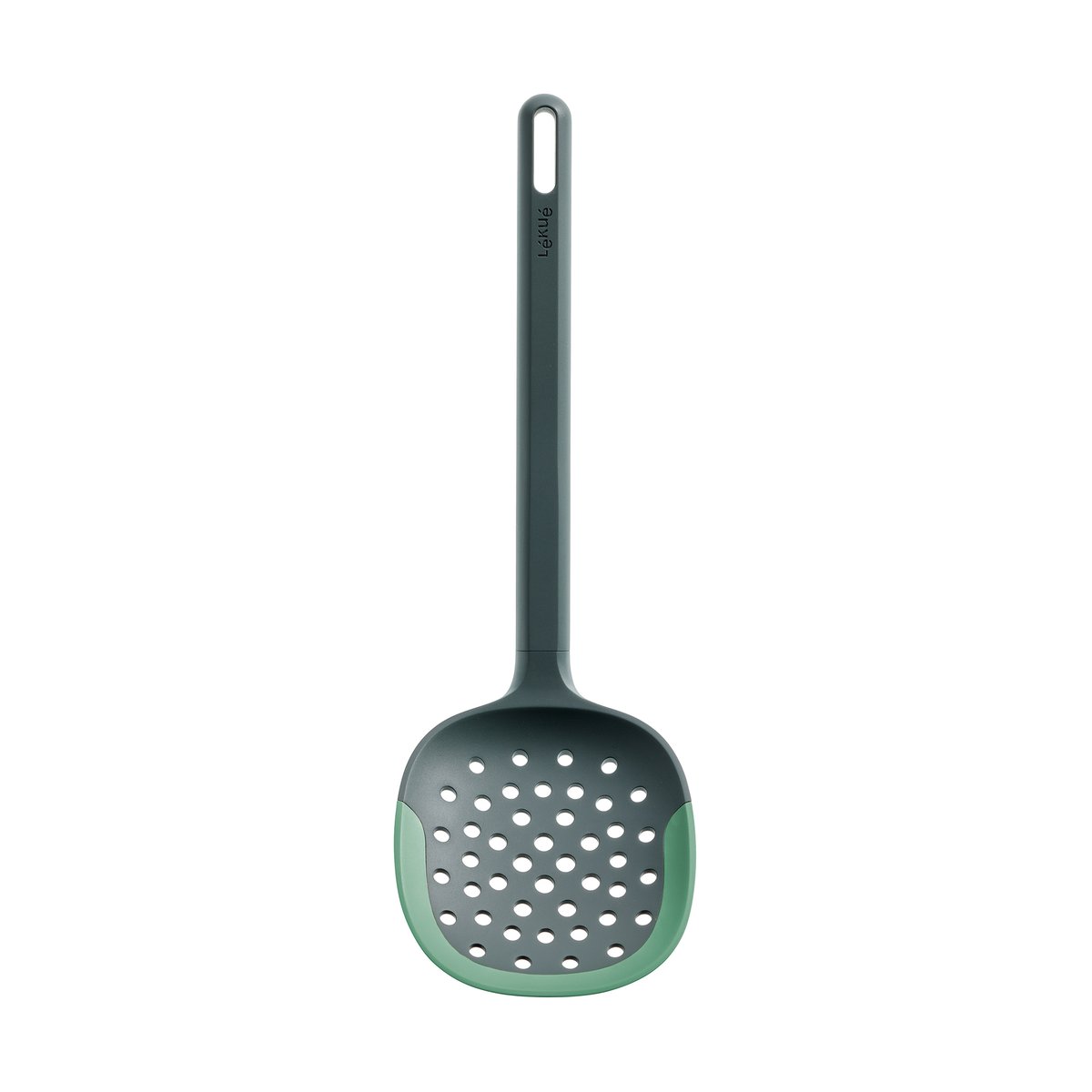 Lékué Lékué non-scratch slotted spoon 28.5 cm Green