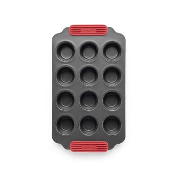 Lékué non-stick mini muffin pan 12 pcs - Red - Lékué