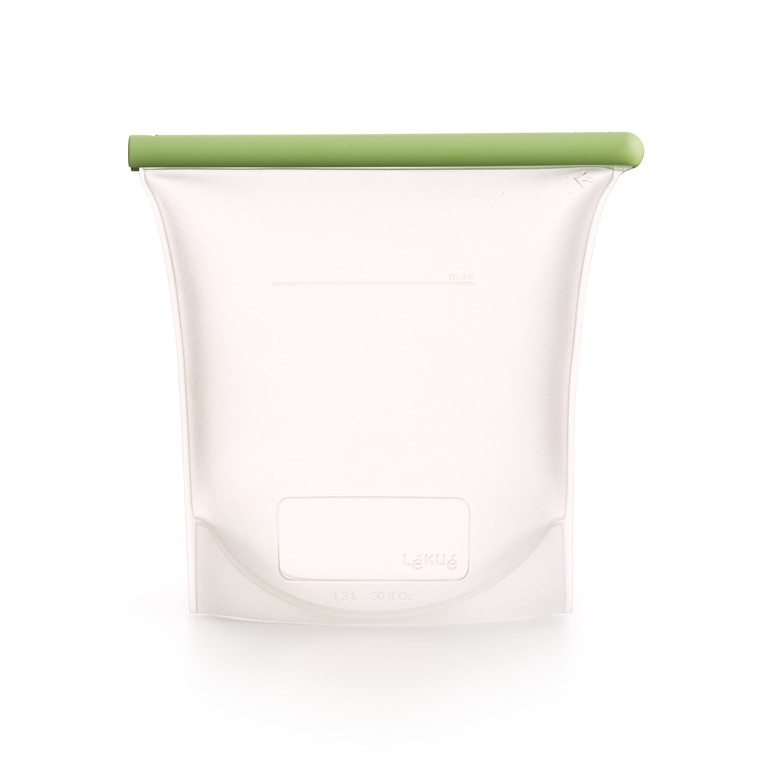 Lékué reusable silicone bag green 1.5 L | Scandinavian Design | Other kitchen utensils | Green