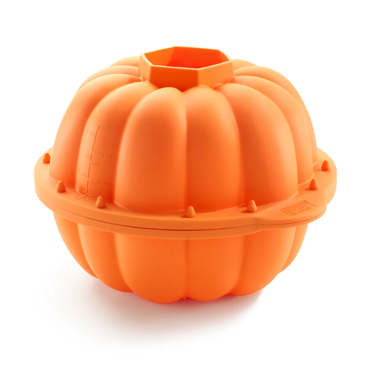 Lékué silicone mold 3D Halloween pumpkin Orange | Scandinavian Design | Cookie/Biscuit cutters & cake tins | Orange
