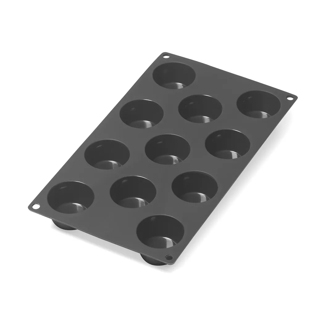 Lékué silicone mold mini muffins 11 pcs, Black Lékué