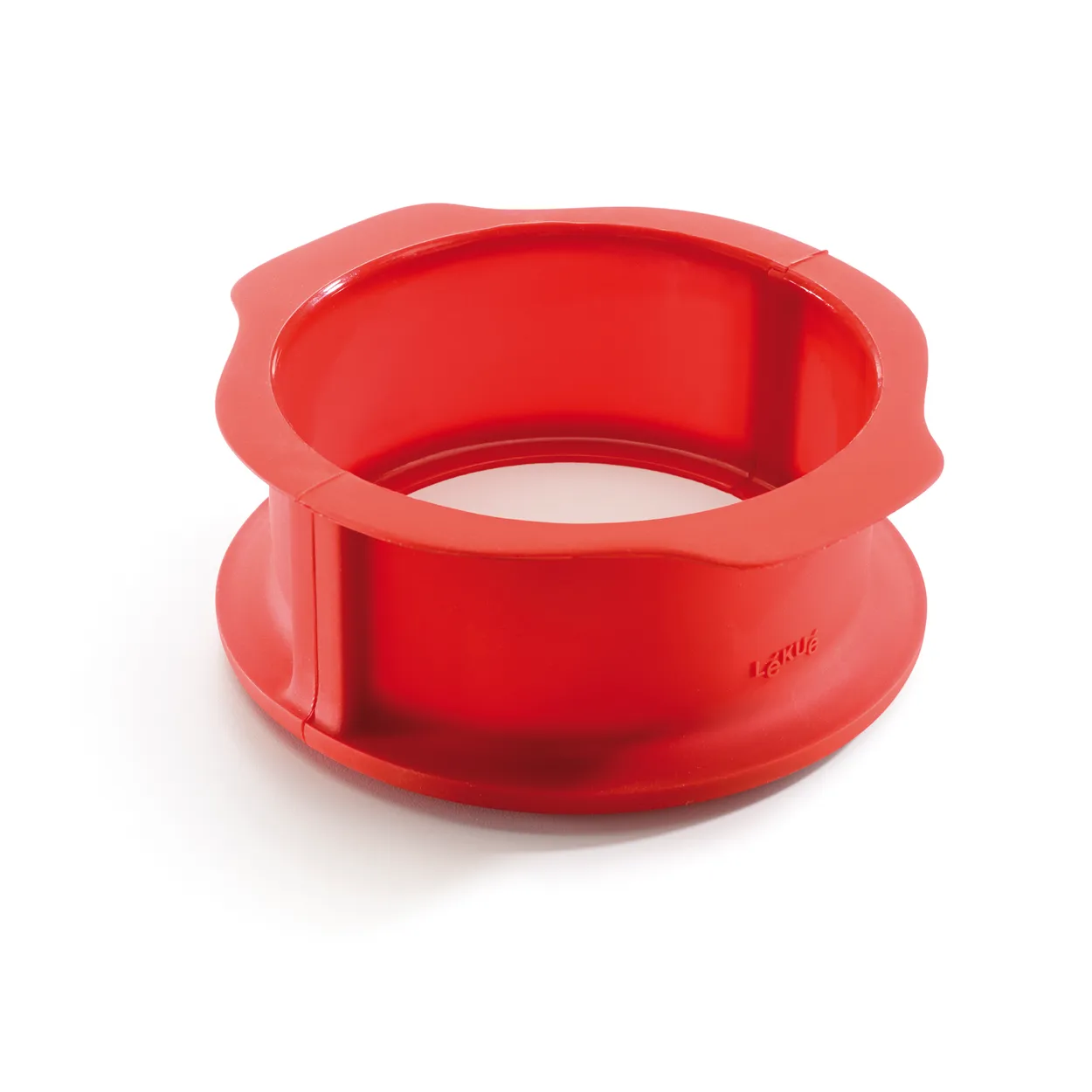 Lékué springform with plate red 15 cm | Scandinavian Design | Red