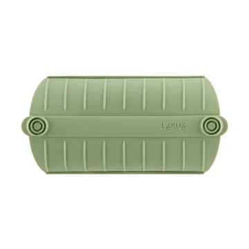 Lékué steamer - Green, with tray, 2-pack - Lékué