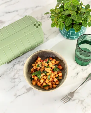 Lékué steamer - Green, with tray, 2-pack - Lékué