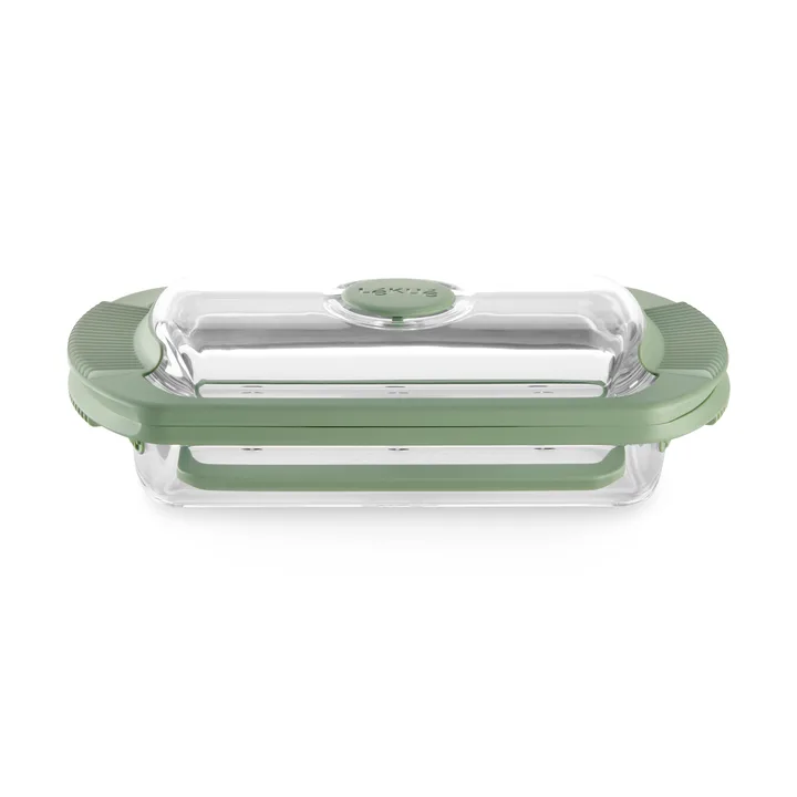 Lékué steamer - Transparent, glass, 2-pack - Lékué