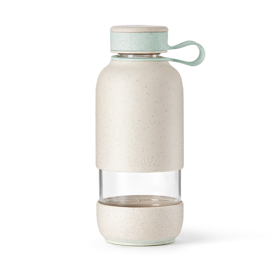 Lékué To Go bottle organic 0.6 L Beige | Scandinavian Design | Water bottles | Beige