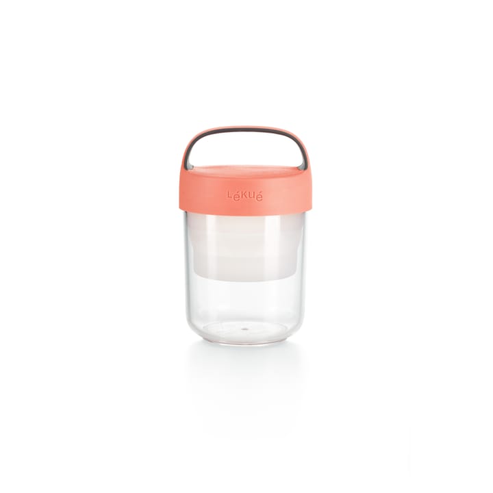 Lékué To Go container 0.4 L - Coral - Lékué